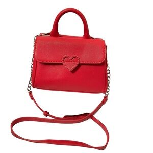 Betsey Johnson Pink Crossbody Bag NWOT